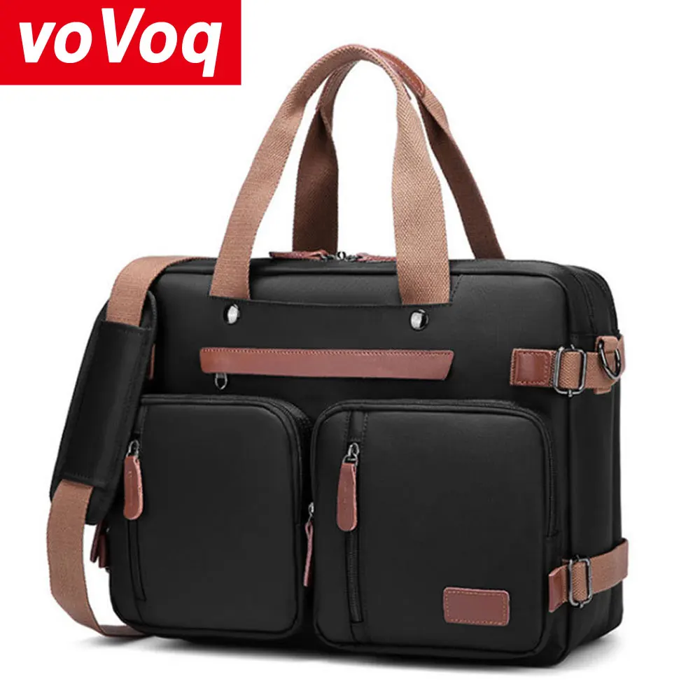Business Travel Portable Briefcase 15.6 17.3Inch Computer Backpack Convertible Nylon Waterproof School Backpack for Men
Business Travel Portable Briefcase 15.6 17.3Inch Computer Backpack Convertible Nylon Waterproof School Backpack for Men