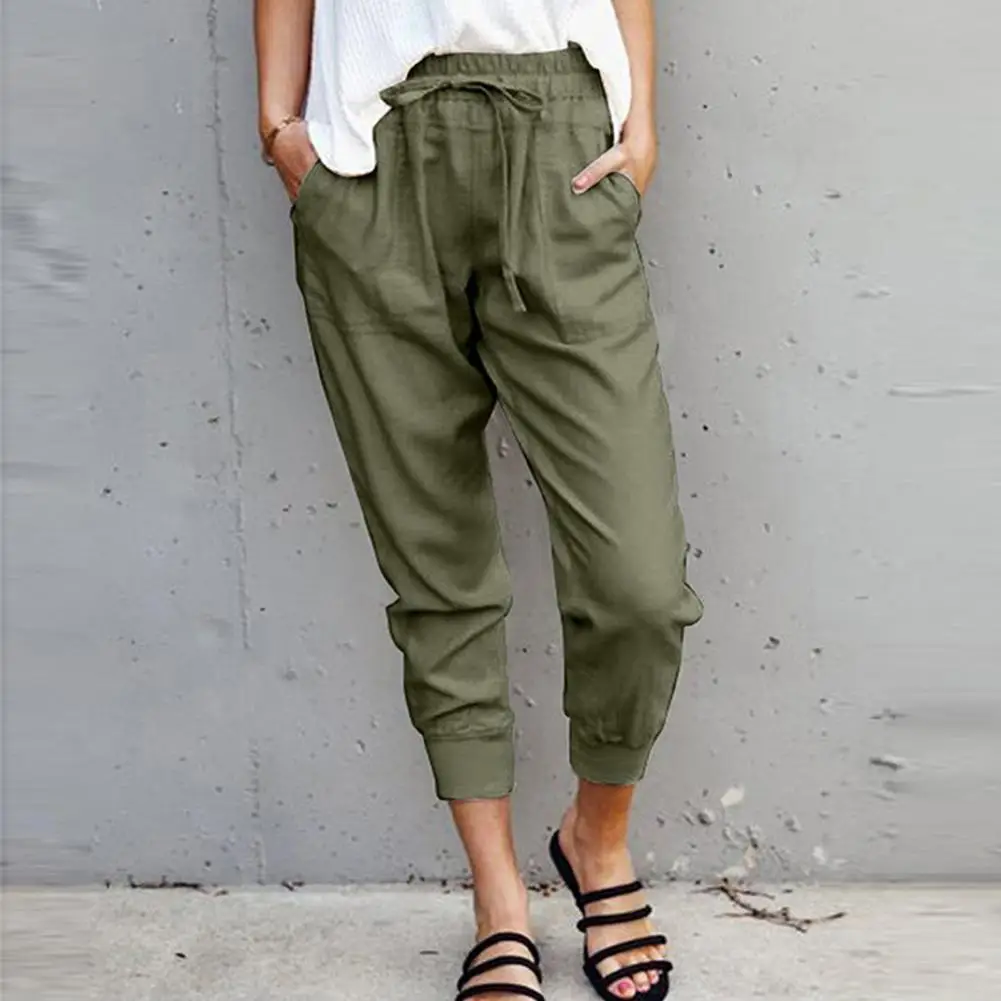 2021 Casual Pants Women's Autumn and Winter New European and American Solid Color Loose Lace High Waist Ankle Length Jogger
2021 Casual Pants Women's Autumn and Winter New European and American Solid Color Loose Lace High Waist Ankle Length Jogger