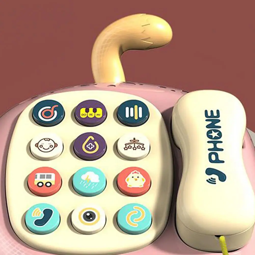Rotary Phone Toys Strong Resistance Cultivate Cognition Electronic Educate Learning Music Phone Toy for Study
Rotary Phone Toys Strong Resistance Cultivate Cognition Electronic Educate Learning Music Phone Toy for Study