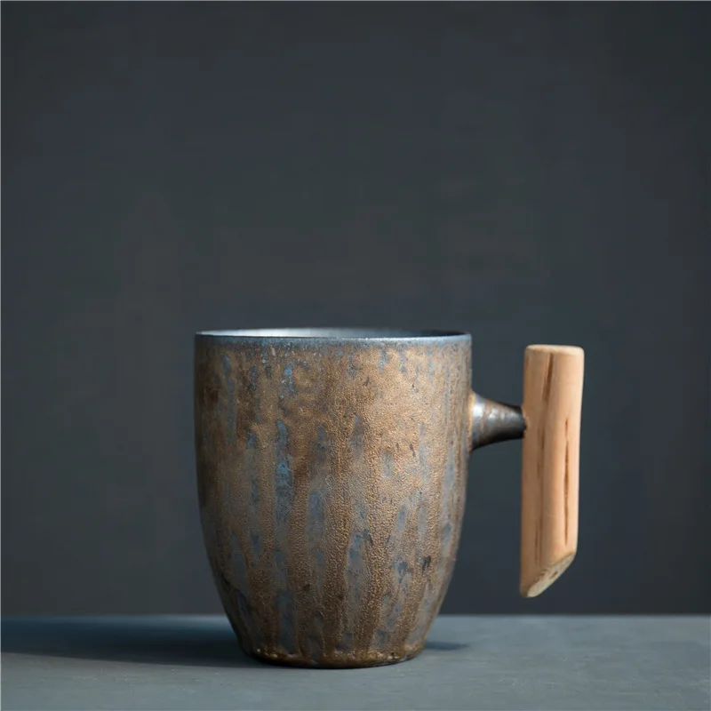 Chinese Vintage Ceramic Coffee Mug Tumbler Rust Glaze Tea Milk Beer Mug Handle Water Cup Home Office Drinkware Retro Teaware
Chinese Vintage Ceramic Coffee Mug Tumbler Rust Glaze Tea Milk Beer Mug Handle Water Cup Home Office Drinkware Retro Teaware