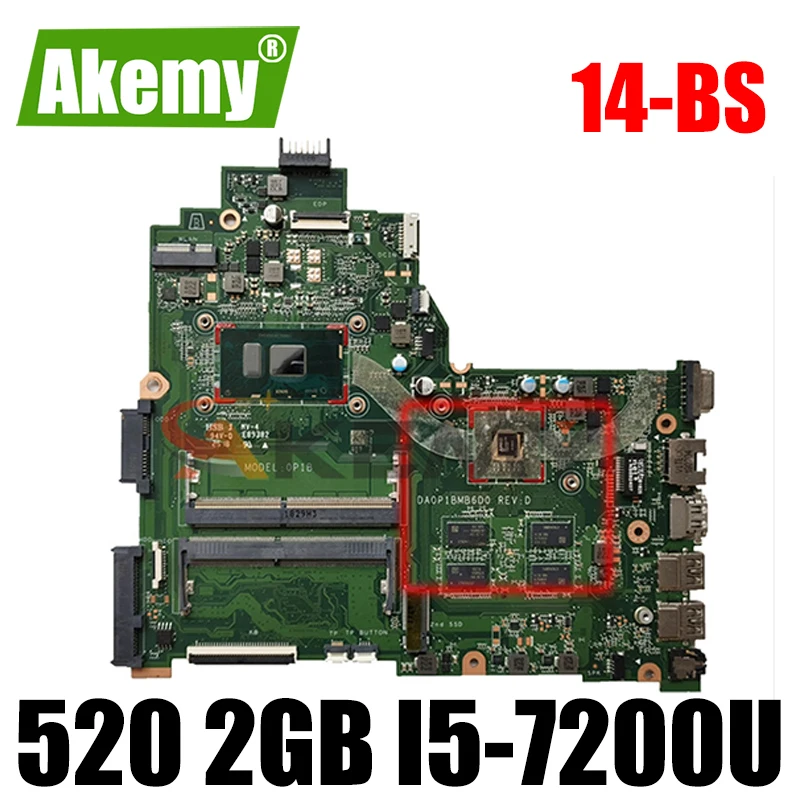 Akemy For HP 240 G6 Laptop 14-bs Laptop motherboard 925431-601 925431-001 DA0P1BMB6D0 with 520 2GB i5-7200U fully Tested
Akemy For HP 240 G6 Laptop 14-bs Laptop motherboard 925431-601 925431-001 DA0P1BMB6D0 with 520 2GB i5-7200U fully Tested