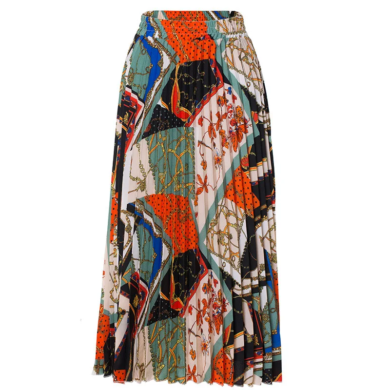 Women Summer Black Slim Patchwork Print Pleated Skirt Ladies Indie Folk Plus Size Bust Skirts Female Brand Casual Skirts ZM557
Women Summer Black Slim Patchwork Print Pleated Skirt Ladies Indie Folk Plus Size Bust Skirts Female Brand Casual Skirts ZM557