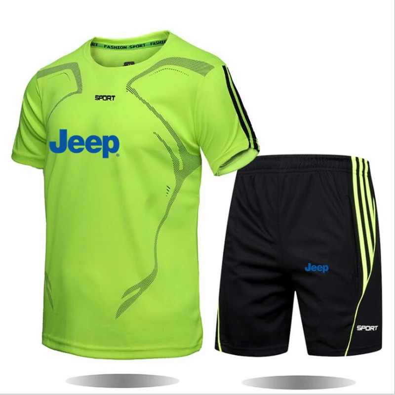 New men's running -shirt + shorts suit football basketball uniforms men sports suits quick-drying fitness sportswear
New men's running -shirt + shorts suit football basketball uniforms men sports suits quick-drying fitness sportswear