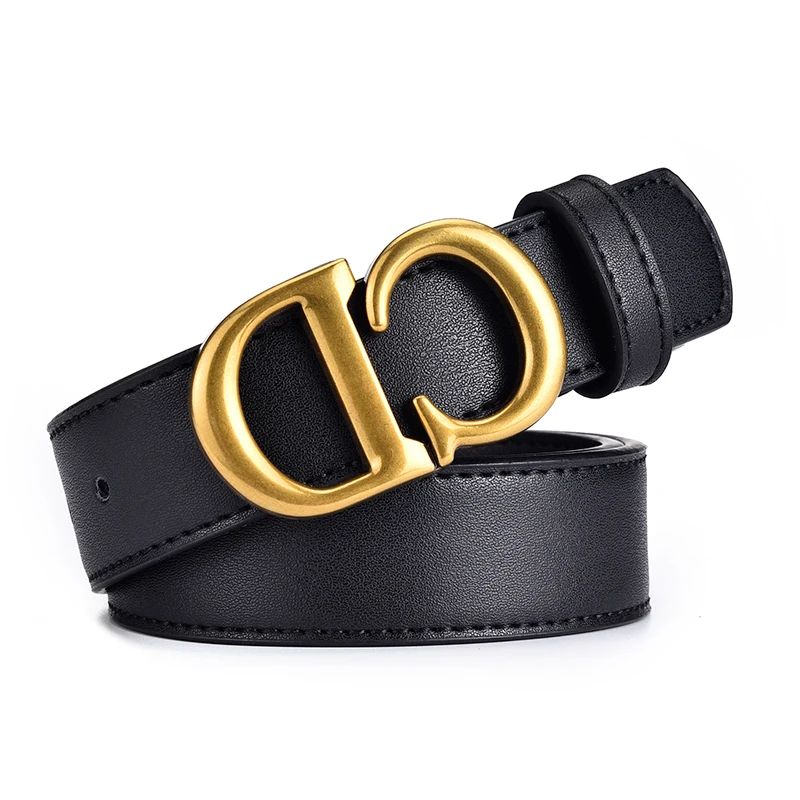 Fashion ins wind Korea leather belt ms contracted joker black jeans with tide CD decoration waist belt
Fashion ins wind Korea leather belt ms contracted joker black jeans with tide CD decoration waist belt