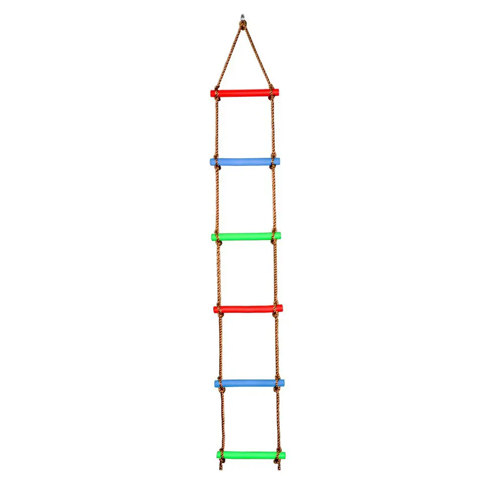 6 Rungs Climbing Rope Ladder Children Climbing Indoor Outdoor Garden Kids Sport Rope Swing Safe Fitness Climbing Ladder Toys
6 Rungs Climbing Rope Ladder Children Climbing Indoor Outdoor Garden Kids Sport Rope Swing Safe Fitness Climbing Ladder Toys