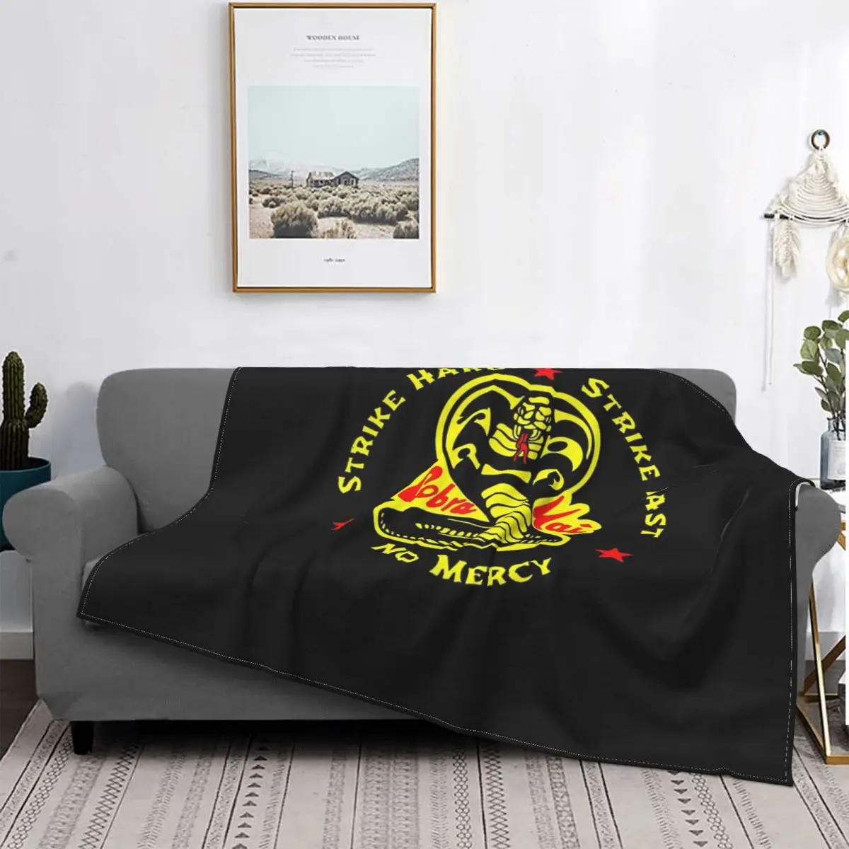 Manta dura Cobra Karate First Strike, colcha para cama, edredones a cuadros, colcha para bebé, 135
Manta dura Cobra Karate First Strike, colcha para cama, edredones a cuadros, colcha para bebé, 135