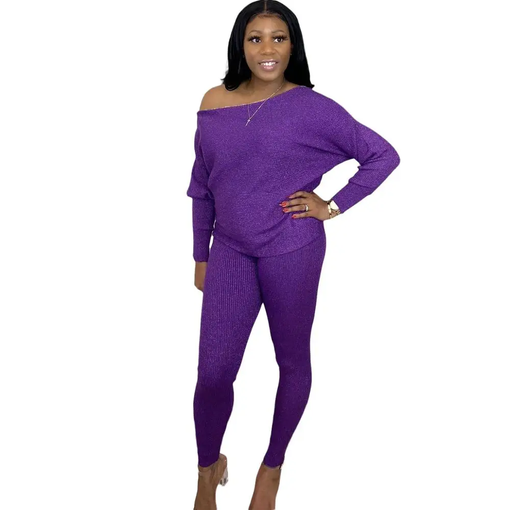 Casual Knitted Rib Solid Tracksuit Women Winter Clothes Activewear Sporty O Neck Sweatshirts Top + Pencil Pants Two Piece Set
Casual Knitted Rib Solid Tracksuit Women Winter Clothes Activewear Sporty O Neck Sweatshirts Top + Pencil Pants Two Piece Set
