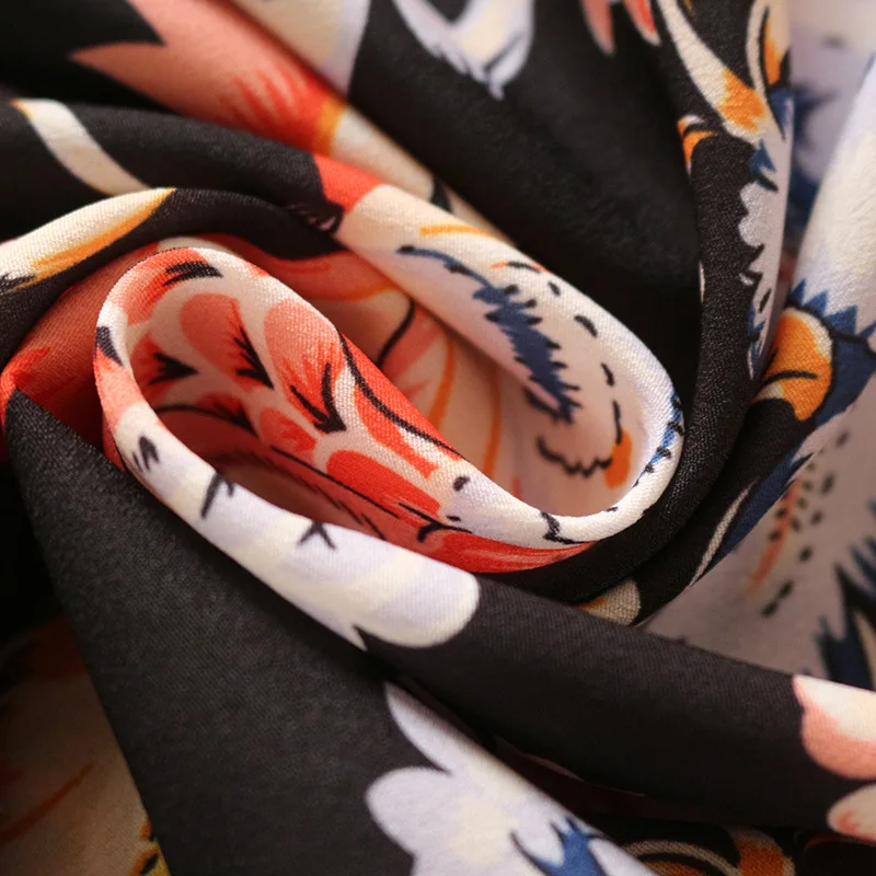 Spring Summer Ladies Dress Women 2021 New High Waist Long Sleeve Chiffon Polo Neck Medium Polyester Print Black Quality Dress
Spring Summer Ladies Dress Women 2021 New High Waist Long Sleeve Chiffon Polo Neck Medium Polyester Print Black Quality Dress