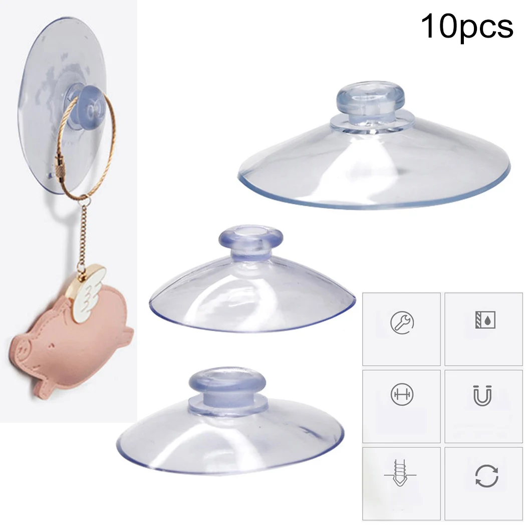 10Pcs 20/25/40mm Suction Cups, With Knurled Nut Clear For Kitchen and Kitchen Accessories Кухонные Принадлежности
10Pcs 20/25/40mm Suction Cups, With Knurled Nut Clear For Kitchen and Kitchen Accessories Кухонные Принадлежности