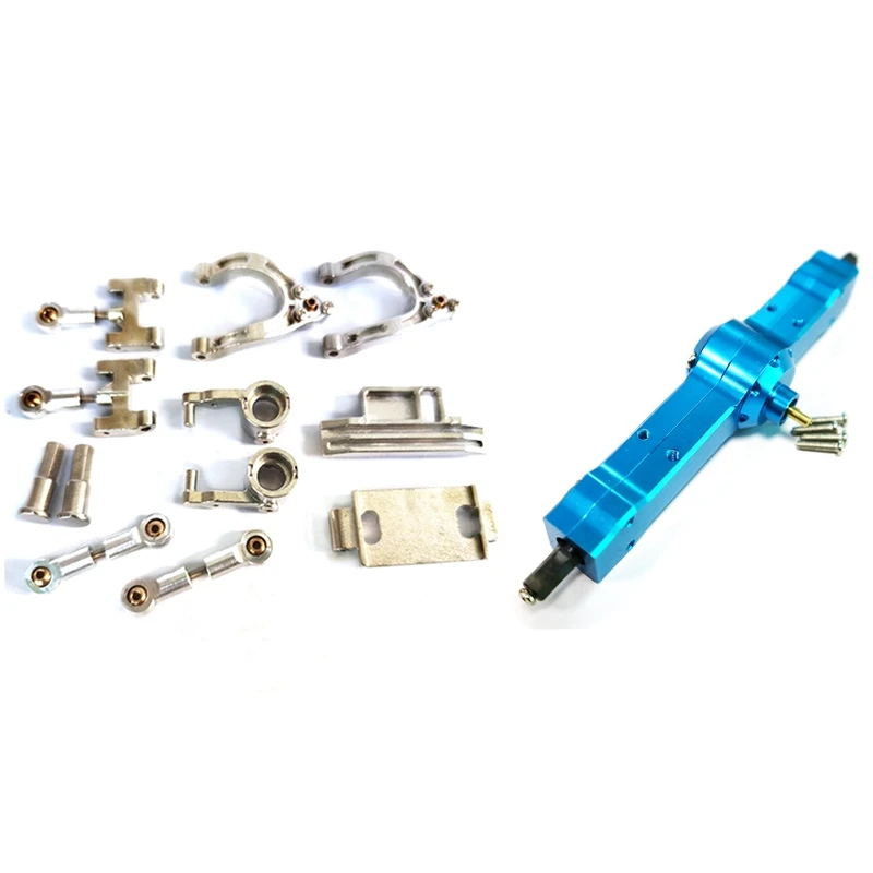 Upper Lower Swing Arm Steering Cup Knuckle Hex Adapter Set With Rear Axle Bridge For WPL D12 1/10 RC Car
Upper Lower Swing Arm Steering Cup Knuckle Hex Adapter Set With Rear Axle Bridge For WPL D12 1/10 RC Car