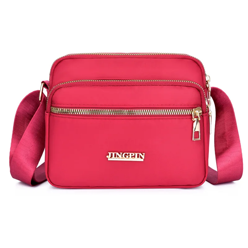 Waterproof Oxford Cloth Female Shoulder Bag Casual Crossbody Messenger Bag Simple Nylon Moblie phone Multi-layer Space Purse
Waterproof Oxford Cloth Female Shoulder Bag Casual Crossbody Messenger Bag Simple Nylon Moblie phone Multi-layer Space Purse