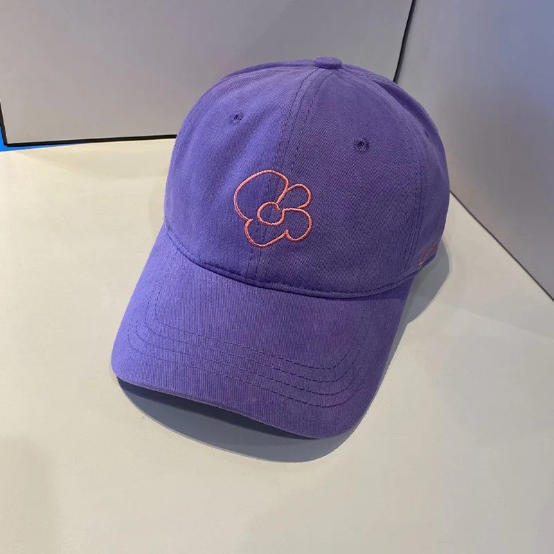 Hat Female Spring and Autumn Ins Tide Brand All-match Baseball Cap Female Fashion Casual Soft Top Sun Protection Cap 
Hat Female Spring and Autumn Ins Tide Brand All-match Baseball Cap Female Fashion Casual Soft Top Sun Protection Cap