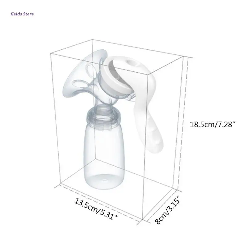 Handy Manual Breast Pump Powerful Baby Nipple Suction Feeding Milk Bottles for Travel
Handy Manual Breast Pump Powerful Baby Nipple Suction Feeding Milk Bottles for Travel