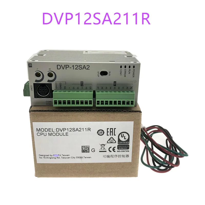 New Original Programmable Controller PLC Module DC24V 8 DI 4 DO Relay DVP12SA211R
New Original Programmable Controller PLC Module DC24V 8 DI 4 DO Relay DVP12SA211R