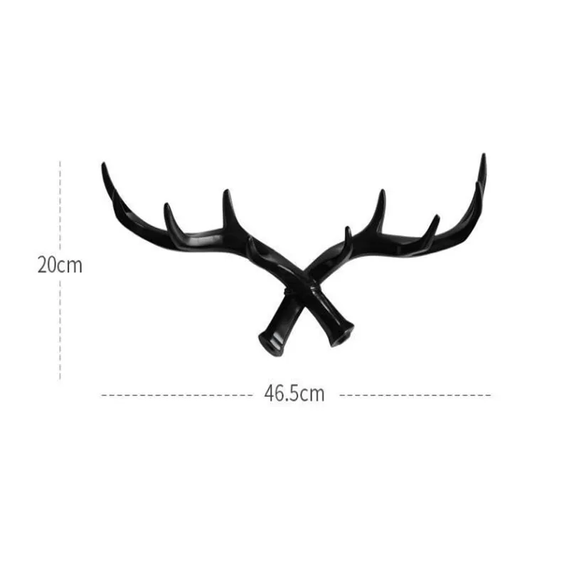 Resin Deer Horn Nordic Wall Hook Hanger for Keys Holder Rack Bag Clothes Hat Coat Home Decorative Hooks Minimalistic for Bags
Resin Deer Horn Nordic Wall Hook Hanger for Keys Holder Rack Bag Clothes Hat Coat Home Decorative Hooks Minimalistic for Bags