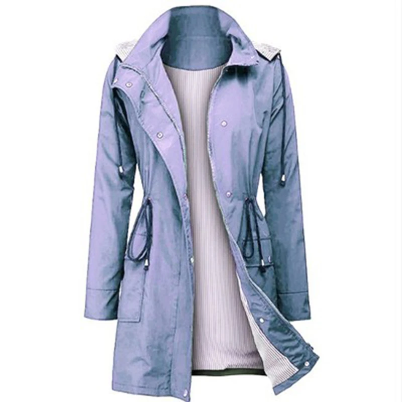 2021casual hooded waist waist waterproof coat mid-length women's windbreaker rain coat female traf za Coupe-vent yk2 xnwmnz xxxx 
2021casual hooded waist waist waterproof coat mid-length women's windbreaker rain coat female traf za Coupe-vent yk2 xnwmnz xxxx