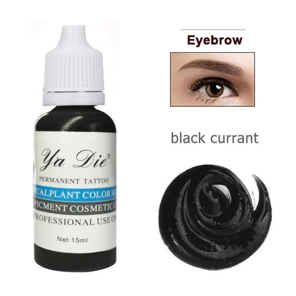 1 bottle black 15 ml permanent makeup micro pigment dye lip gloss permanent eyebrow eyeliner tattoo ink change lip gloss beauty
1 bottle black 15 ml permanent makeup micro pigment dye lip gloss permanent eyebrow eyeliner tattoo ink change lip gloss beauty
