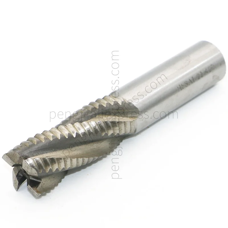 7/8" HSS End Mill Router Bit Roughing Chipbreaker Tool, 22mm Cutting dia 20mm Shank dia Straight Shank End Mill Bit, 4 Flute
7/8" HSS End Mill Router Bit Roughing Chipbreaker Tool, 22mm Cutting dia 20mm Shank dia Straight Shank End Mill Bit, 4 Flute