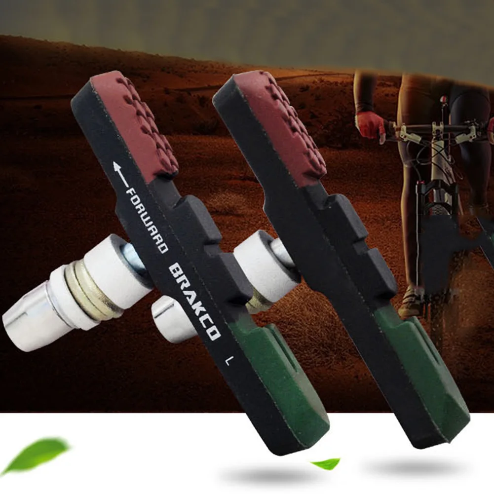 Bicycle V-brake Brake Pads Wear-resistant Replaceable Drawer Type Aluminum/carbon Fiber Rim C-clamp Rubber Brake Block
Bicycle V-brake Brake Pads Wear-resistant Replaceable Drawer Type Aluminum/carbon Fiber Rim C-clamp Rubber Brake Block