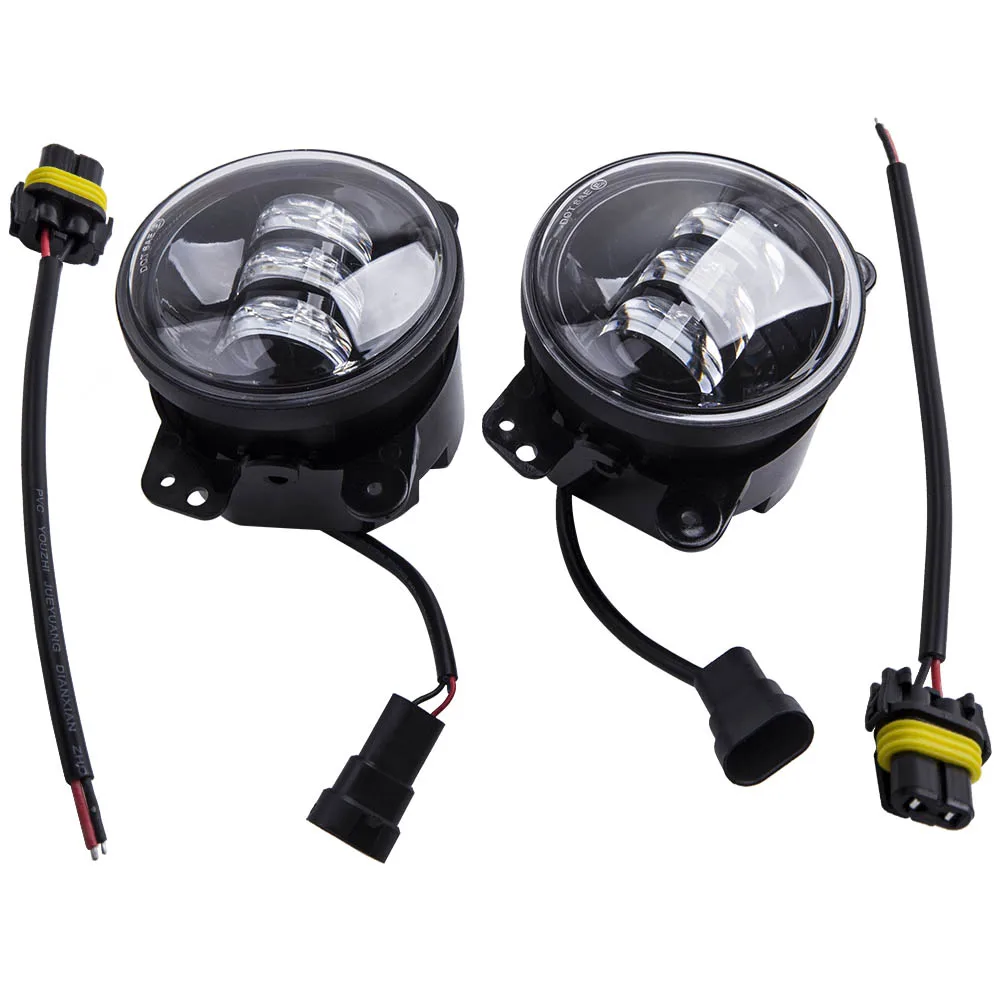 2 шт. 4-дюймовые светодиодный Противотуманные фары круглые фары для Jeep Wrangler JK JL TJ CJ
2 шт. 4-дюймовые светодиодный Противотуманные фары круглые фары для Jeep Wrangler JK JL TJ CJ
