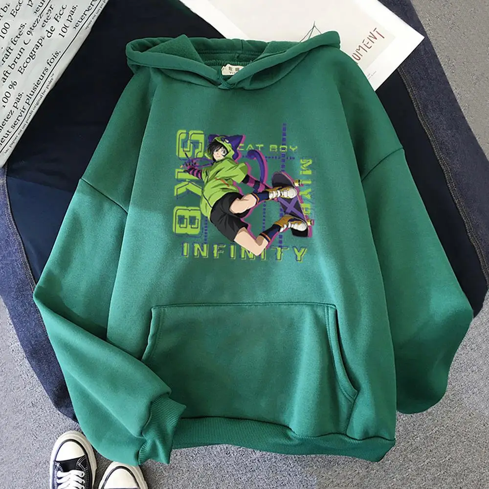 Langa Kawaii SK8 The Infinity Hoodies Women Long Sleeve Sweatshirts Skateboard Print Anime Manga Black Hoodies Tops Clothes
Langa Kawaii SK8 The Infinity Hoodies Women Long Sleeve Sweatshirts Skateboard Print Anime Manga Black Hoodies Tops Clothes