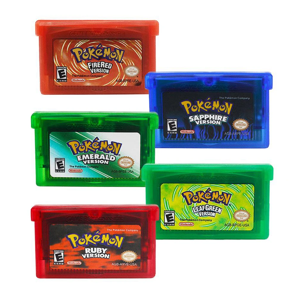 Video Game Cartridge Console Card 32 Bits Pokemon Emerald FireRed LeafGreen Ruby Sapphire /USA For GBA#1
Video Game Cartridge Console Card 32 Bits Pokemon Emerald FireRed LeafGreen Ruby Sapphire /USA For GBA#1