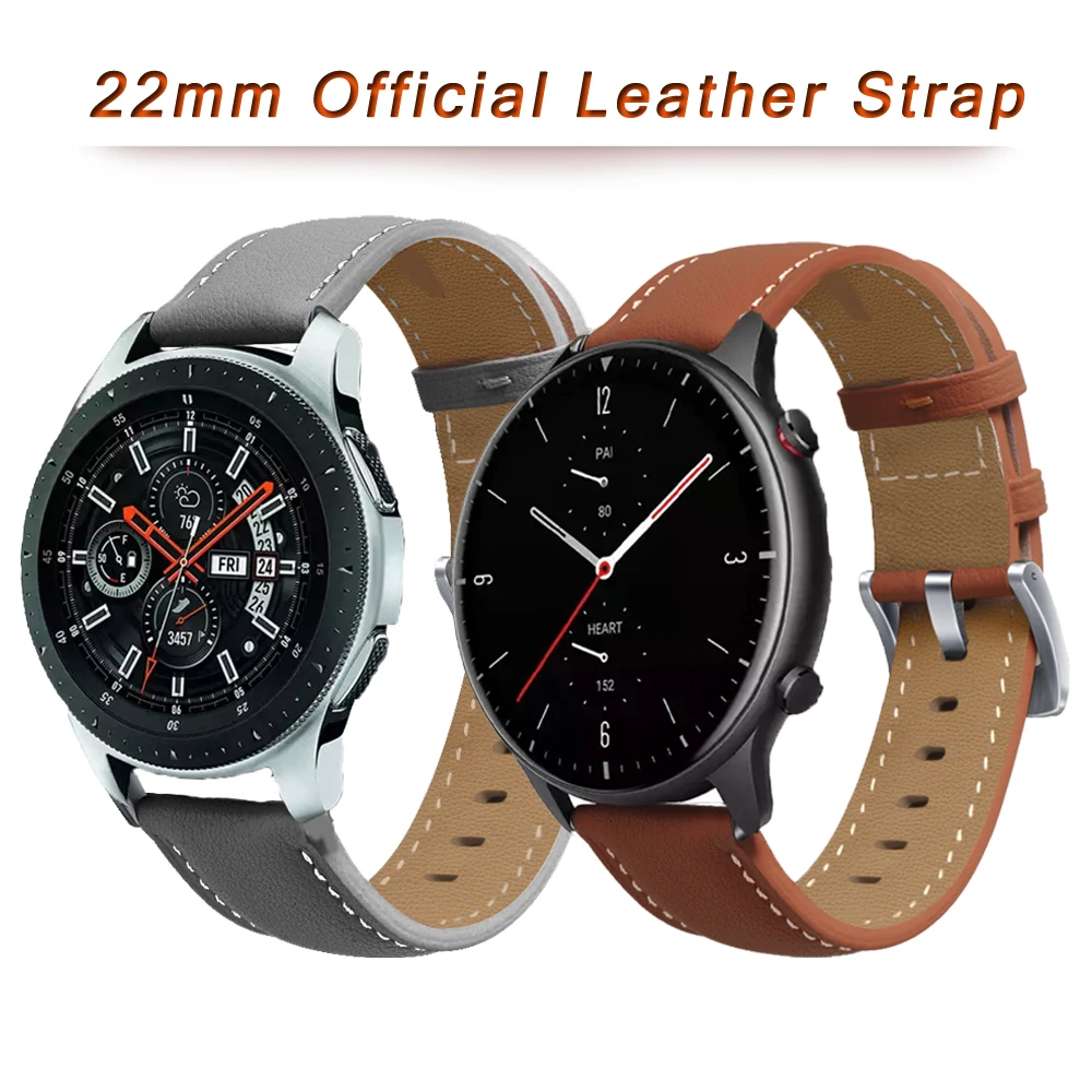 Ремешок из натуральной кожи для часов Samsung Galaxy Watch 46 мм/Gear S3 Frontier/Classic для Huawei GT/Amazfit GTR2
Ремешок из натуральной кожи для часов Samsung Galaxy Watch 46 мм/Gear S3 Frontier/Classic для Huawei GT/Amazfit GTR2