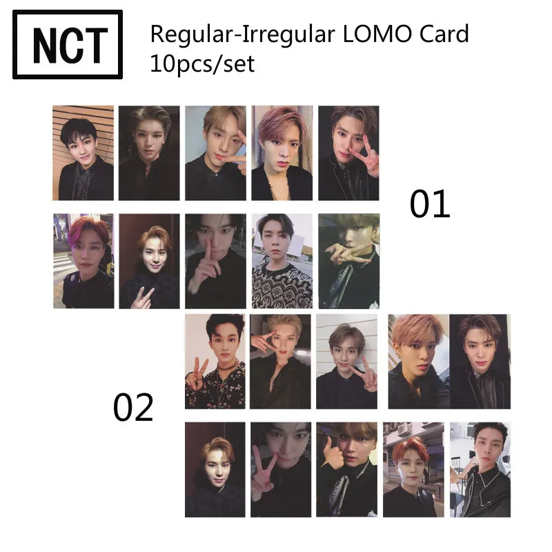 10 шт./компл. NCT 127 HD Фотокарточка Мода хорошее качество Dream альбом NCT126 поставки