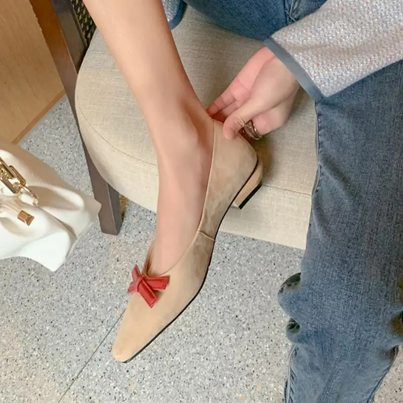 RIZABINA Women Fashion Real Leather Flats Square Toe Slip On Bowtie Shallow Shoes Daily Elegant Ladies Footwear Size 34-39
RIZABINA Women Fashion Real Leather Flats Square Toe Slip On Bowtie Shallow Shoes Daily Elegant Ladies Footwear Size 34-39