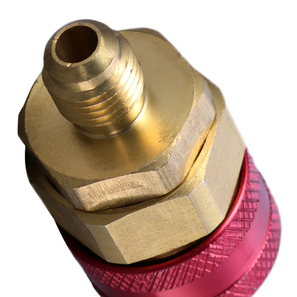 2Pcs Adjustable AC Manifold Gauge Set Air Conditioning Refrigerant R134A H/L Auto Car Quick Coupler Connector Brass Adapters
2Pcs Adjustable AC Manifold Gauge Set Air Conditioning Refrigerant R134A H/L Auto Car Quick Coupler Connector Brass Adapters