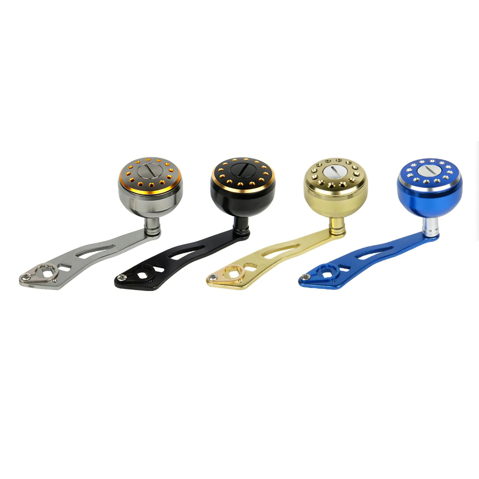Fishing Reel Handle Aluminum Alloy Rocker Strong Durable Single Fishing Reel Handle for Baitcasting Reel Accessory
Fishing Reel Handle Aluminum Alloy Rocker Strong Durable Single Fishing Reel Handle for Baitcasting Reel Accessory