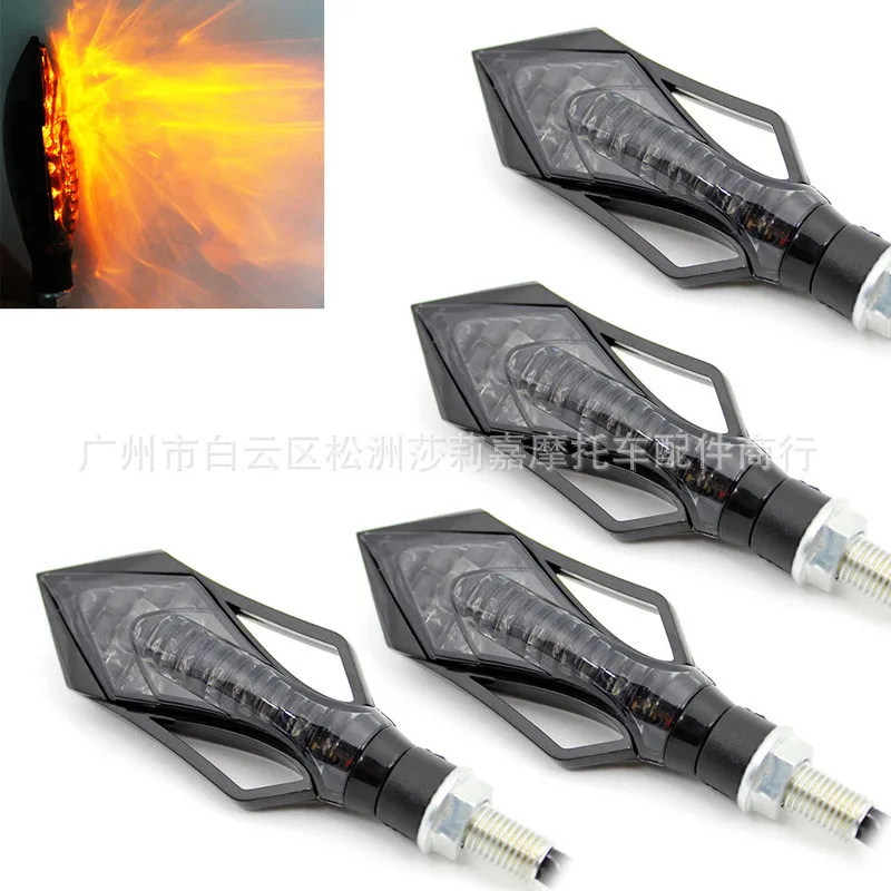 Motorcycle LED Yellow Lighting motorbike Indicator Blinker Moto Flashing ATV Off-road Racing Dirt Pit Bike Turn Signal Light
Motorcycle LED Yellow Lighting motorbike Indicator Blinker Moto Flashing ATV Off-road Racing Dirt Pit Bike Turn Signal Light