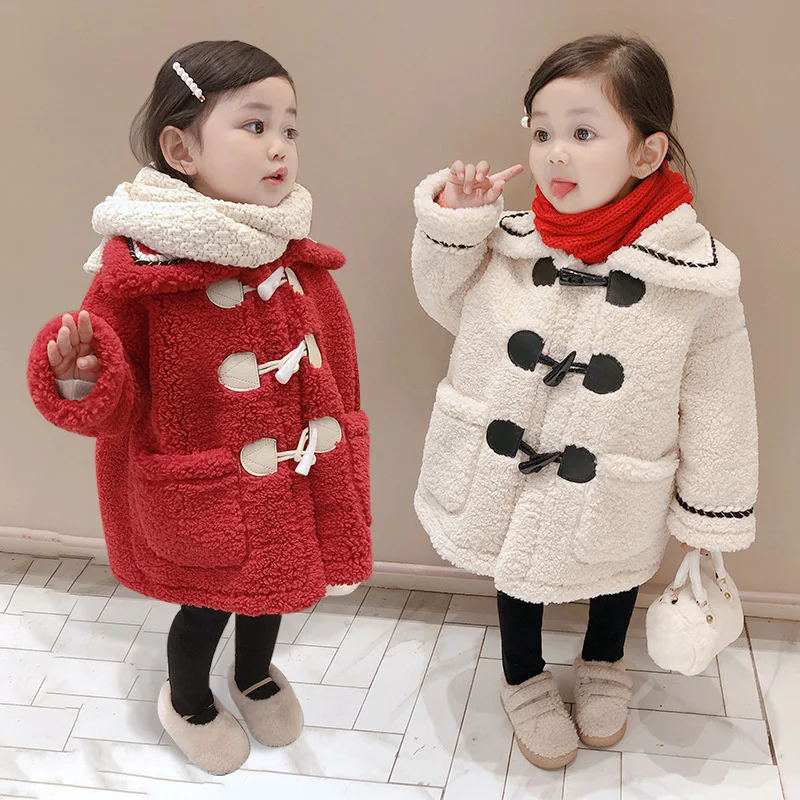 Girls Coat Jacket Thicken Plus Velvet 2021 Fuzzy Thicken Plus Velvet Winter Autumn Cotton High Quality Outerwear Children's Clot
Girls Coat Jacket Thicken Plus Velvet 2021 Fuzzy Thicken Plus Velvet Winter Autumn Cotton High Quality Outerwear Children's Clot