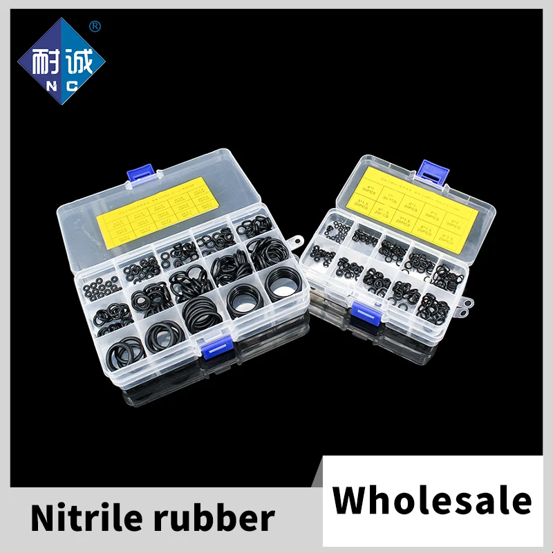 Boxed nitrile silicone rubber Assortment O-ring repair kit faucet sealing valve waterproof machine oil-resistant gasket kit
Boxed nitrile silicone rubber Assortment O-ring repair kit faucet sealing valve waterproof machine oil-resistant gasket kit