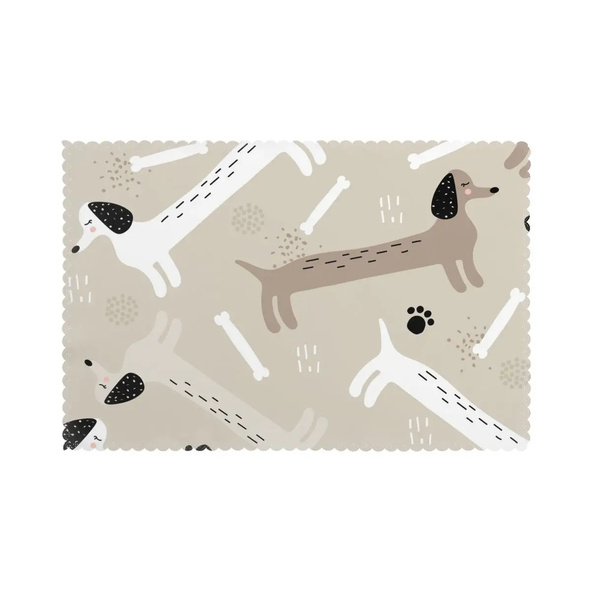 6 PCS Placemat Table Mat Cute Dachshund Dogs For Tables Heat-insulation Linen Kitchen Dining Pads
6 PCS Placemat Table Mat Cute Dachshund Dogs For Tables Heat-insulation Linen Kitchen Dining Pads