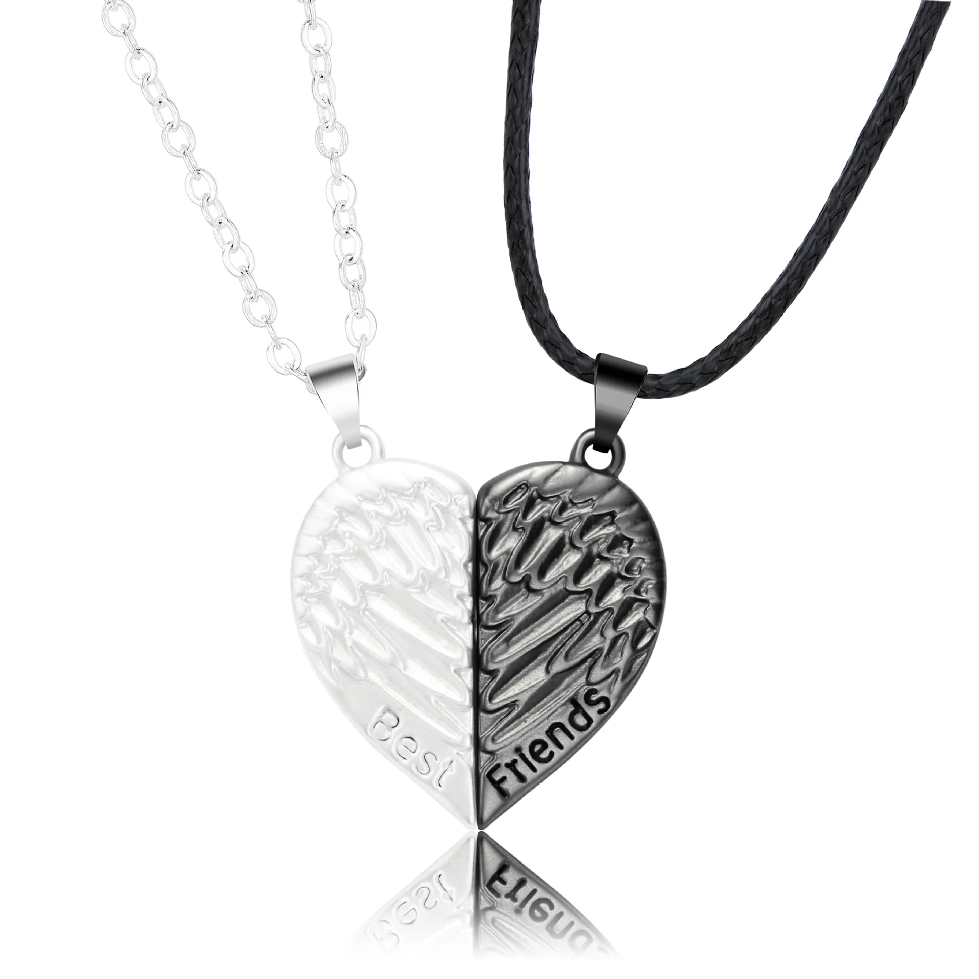Angel Wing Love Couple Necklace Magnet Stone Men and Women Pair Simple Valentine's Day Christmas New Year Gift Necklace Jewelry
Angel Wing Love Couple Necklace Magnet Stone Men and Women Pair Simple Valentine's Day Christmas New Year Gift Necklace Jewelry