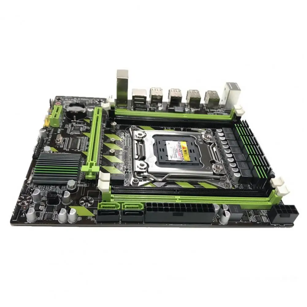 Материнская плата X79G LGA 2011 SATA 3 0 PCI-E M.2 слот 2-канальная материнская для настольного