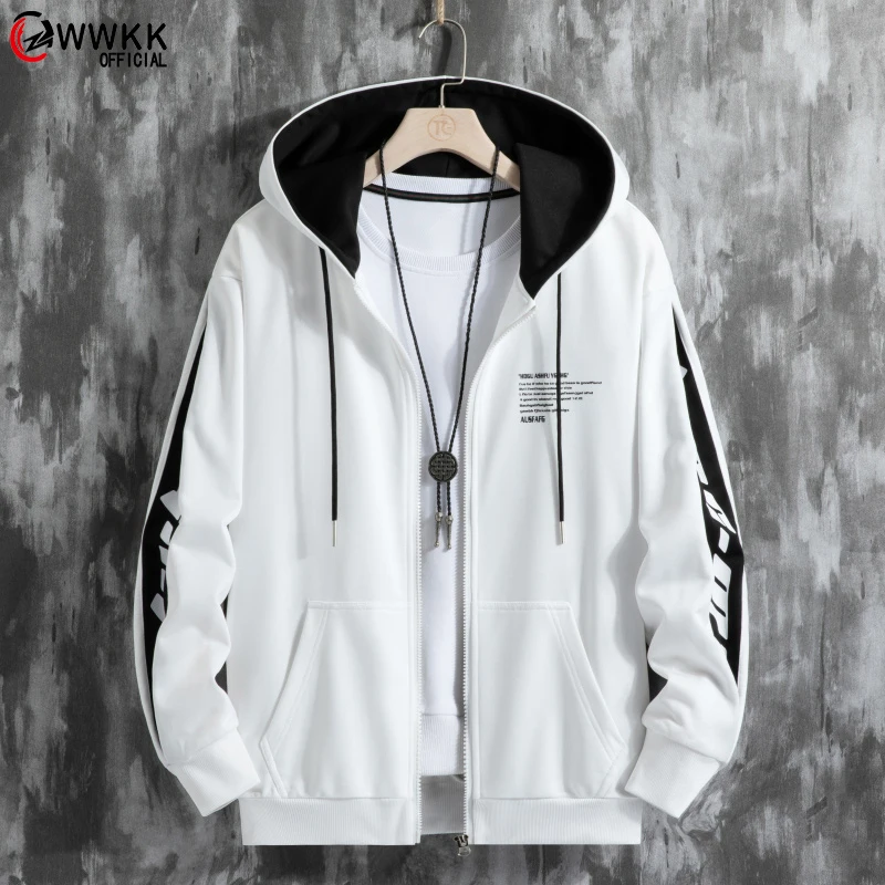 WWKK 2021 New Spring Autumn Men's Jackets Casual Coats Fashion Mens Brand Clothing Male hooded Zipper Hoodie
WWKK 2021 New Spring Autumn Men's Jackets Casual Coats Fashion Mens Brand Clothing Male hooded Zipper Hoodie