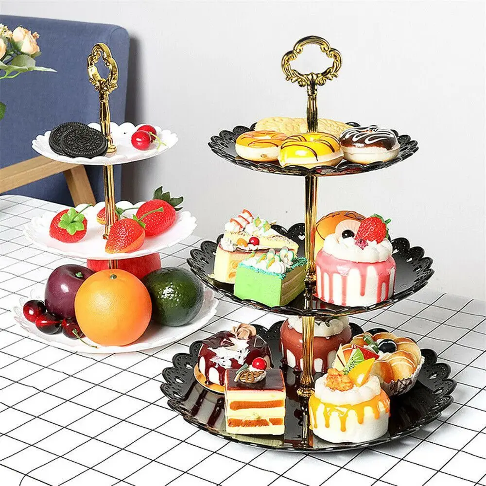 1Pc Three-Layer Cake Stand Dessert Table Candy Fruit Plate Home Table Decoration Trays Display Cake Rack Wedding Tableware
1Pc Three-Layer Cake Stand Dessert Table Candy Fruit Plate Home Table Decoration Trays Display Cake Rack Wedding Tableware
