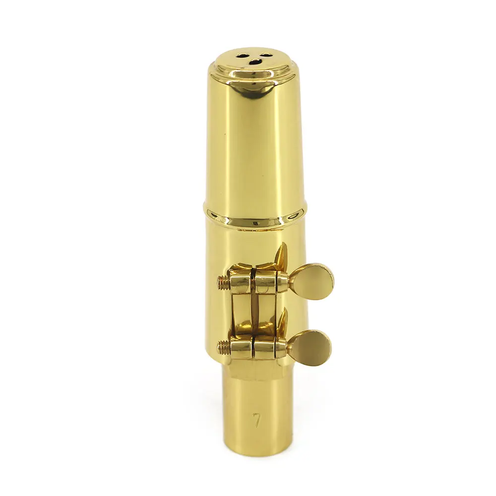 Muslady 7C Tenor Saxophone Mouthpiece Musical Instrument Accessories Brass Material with Reed Cap Buckle Patch
Muslady 7C Tenor Saxophone Mouthpiece Musical Instrument Accessories Brass Material with Reed Cap Buckle Patch