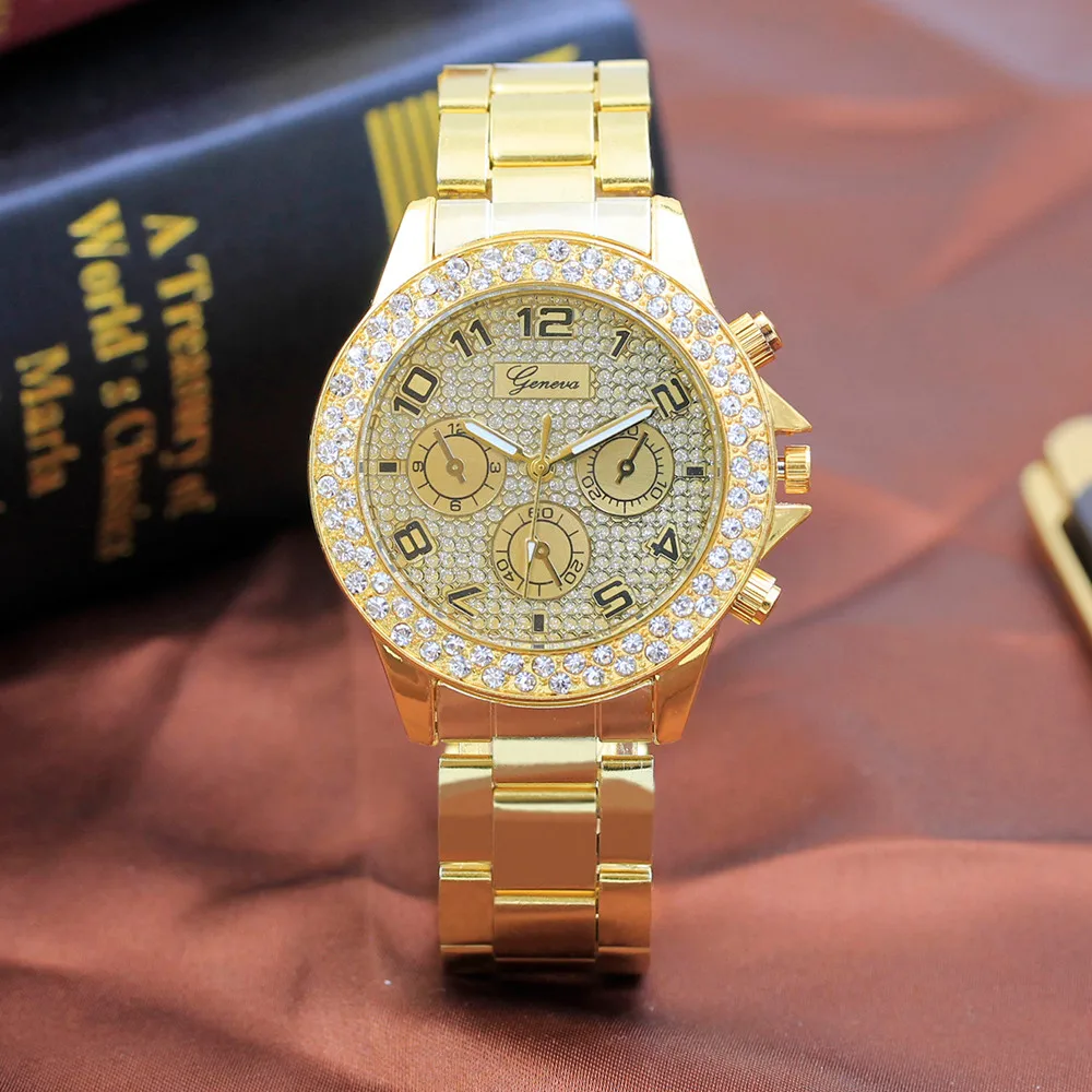 Luxury Watch Men's Fashion Hip Hop Stainless Steel Silver Diamond Watch Accessories Diamond Gold Silver Two Color Quartz Watch
Luxury Watch Men's Fashion Hip Hop Stainless Steel Silver Diamond Watch Accessories Diamond Gold Silver Two Color Quartz Watch