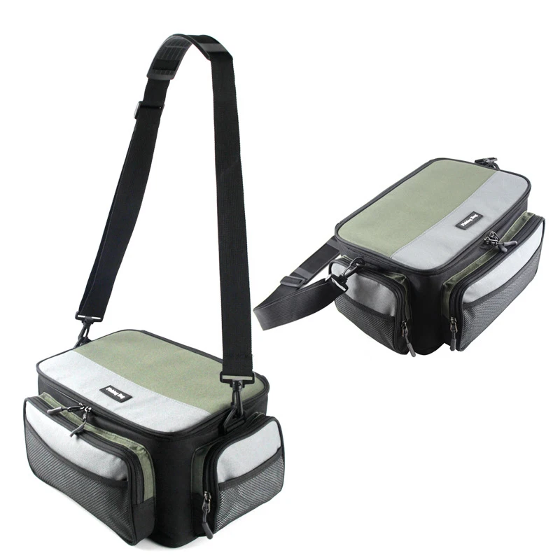 Contrast Color Square Fishing Tackle Bag Zipper Case Lure Boxes Waist Shoulder Storage Bag
Contrast Color Square Fishing Tackle Bag Zipper Case Lure Boxes Waist Shoulder Storage Bag