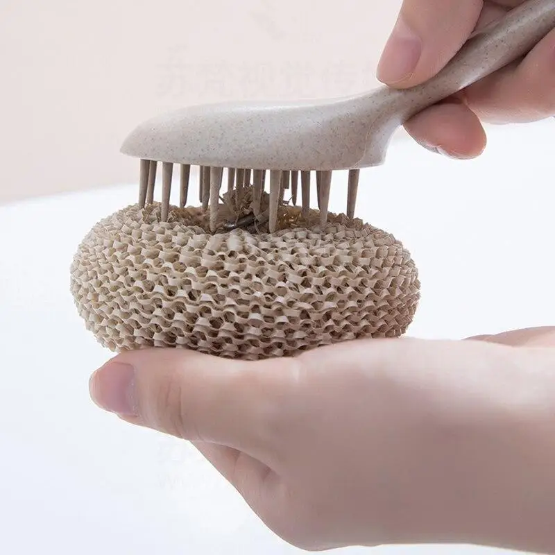 Long Handle Cleaning Brush Eco Friendly Straw Replaceable Cleaning Ball Dishwashing Brush Kitchen Cleaning Tools
Long Handle Cleaning Brush Eco Friendly Straw Replaceable Cleaning Ball Dishwashing Brush Kitchen Cleaning Tools