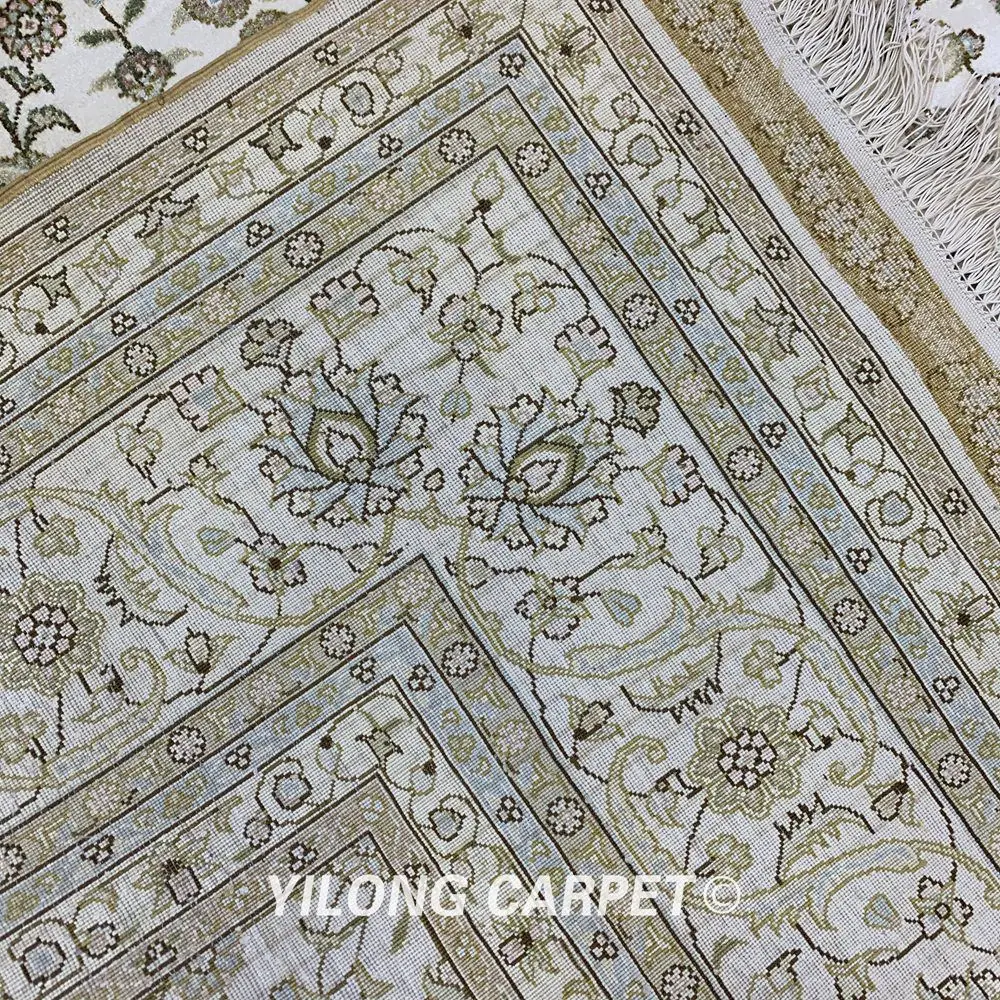 Yilong 6'x9' Hand knotted carpet vantage beige persian antique oriental rugs (YXR364B)
Yilong 6'x9' Hand knotted carpet vantage beige persian antique oriental rugs (YXR364B)
