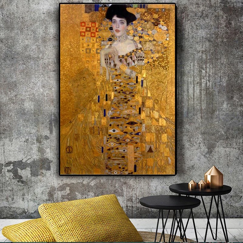 Portrait Of Adele Bloch Canvas Paintings On The Wall Gustav Klimt Kiss Paintings Reproductions Canvas Prints For Living Room
Portrait Of Adele Bloch Canvas Paintings On The Wall Gustav Klimt Kiss Paintings Reproductions Canvas Prints For Living Room