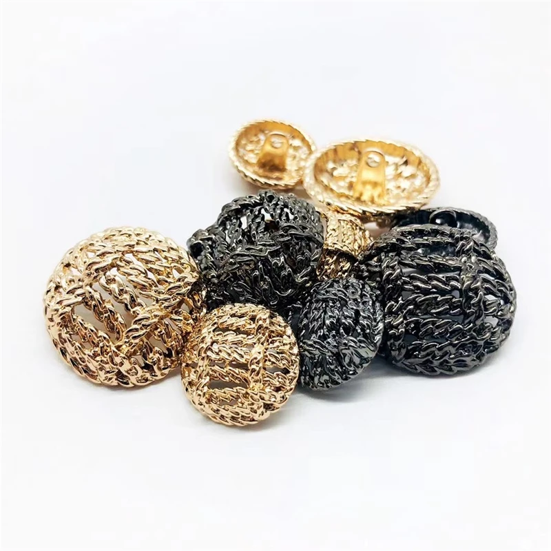 10pcs 15/20/25mm Fashion Metal Round Golden Buttons Sewing Accessories Buttons for Coat Handmade DIY Sewing Buttons for Clothing
10pcs 15/20/25mm Fashion Metal Round Golden Buttons Sewing Accessories Buttons for Coat Handmade DIY Sewing Buttons for Clothing