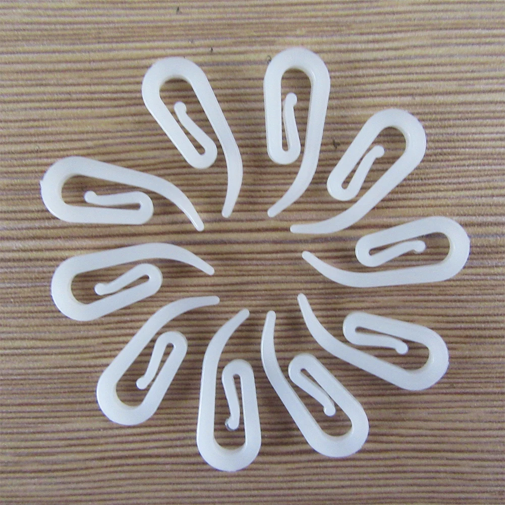 100 Pcs/Pack 6-Shaped Plastic Injection Curtain Hook White Curtain Clips Shower Curtain Rod Ring Drapery Hooks Accessories
100 Pcs/Pack 6-Shaped Plastic Injection Curtain Hook White Curtain Clips Shower Curtain Rod Ring Drapery Hooks Accessories