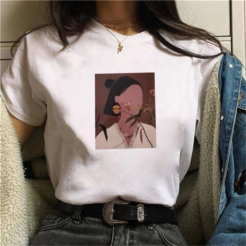 Fashion Women's Summer T-shirt New Style T-shirt Girls Women Printing T-shirt New Fashion Top Women
Fashion Women's Summer T-shirt New Style T-shirt Girls Women Printing T-shirt New Fashion Top Women