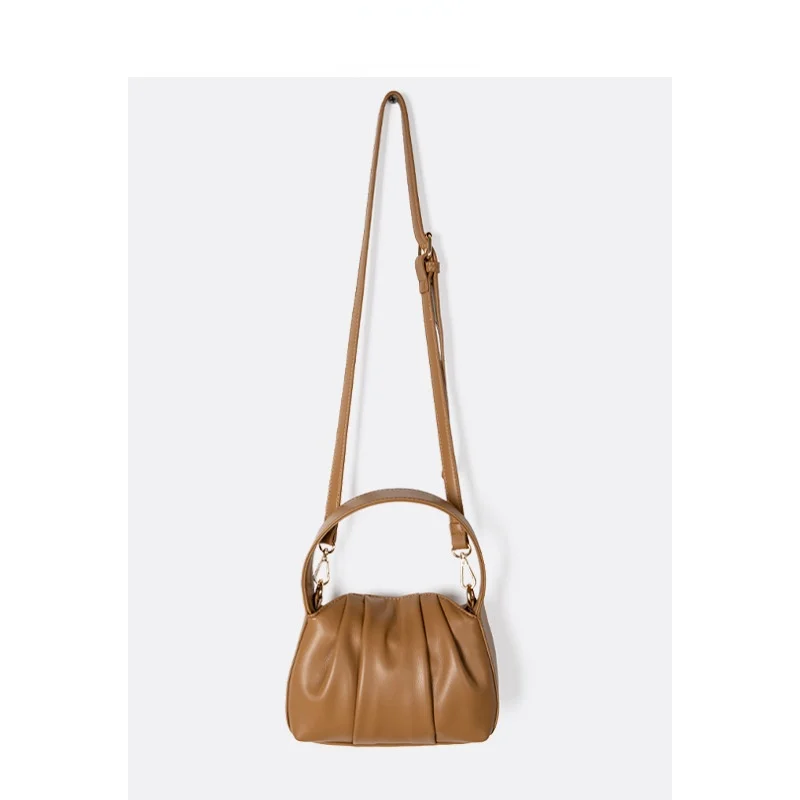 Women's Bag 2021 Women Cloud Bag French Style One-shoulder Messenger Bag Ruched Soft Portable Purses and Ladies Handbags
Women's Bag 2021 Women Cloud Bag French Style One-shoulder Messenger Bag Ruched Soft Portable Purses and Ladies Handbags