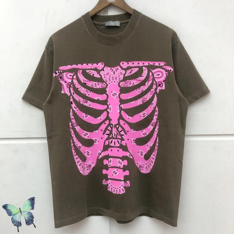 2021 Kapital T Shirt Cashew Skeleton Traveling Tops Tee Colorful Logo Men Women T-shirt
2021 Kapital T Shirt Cashew Skeleton Traveling Tops Tee Colorful Logo Men Women T-shirt